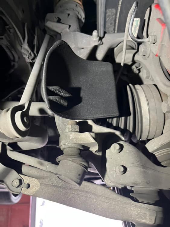 Bolt-On FL5 Style front brake cooling plate ducts upgrade for FK8