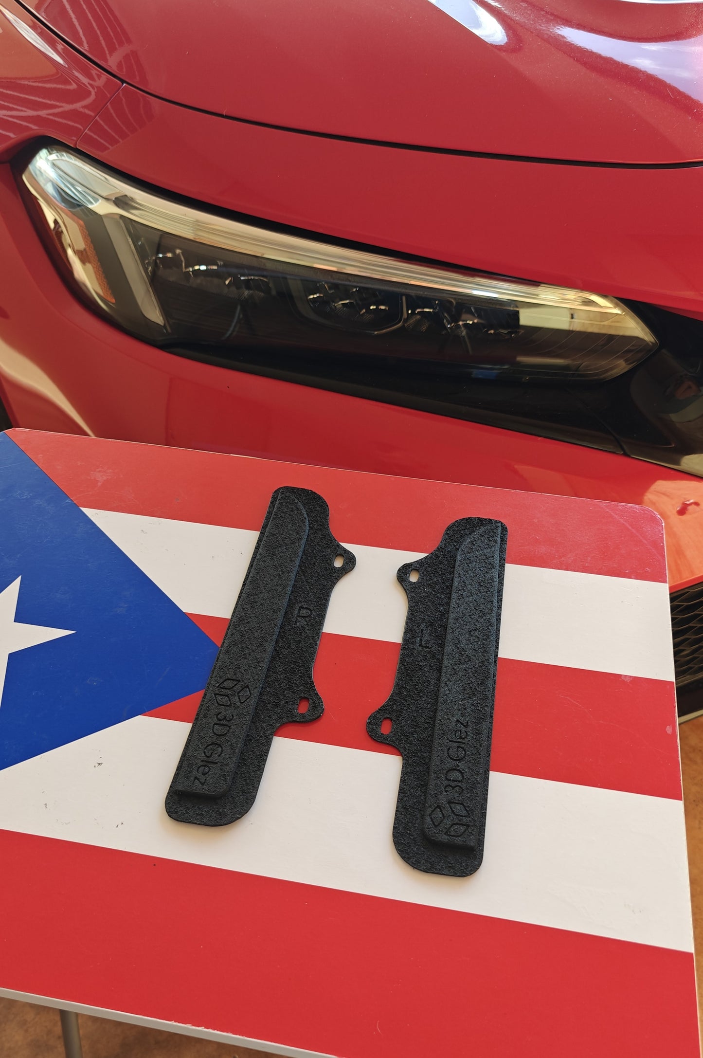 Bolt-On Stone Guards (Rock Guards) for the 2023+ FL5 Honda Civic Type R