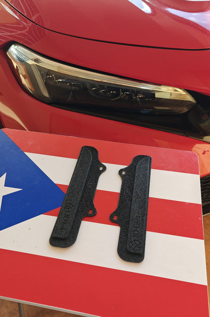 Bolt-On Stone Guards (Rock Guards) for the 2023+ FL5 Honda Civic Type R