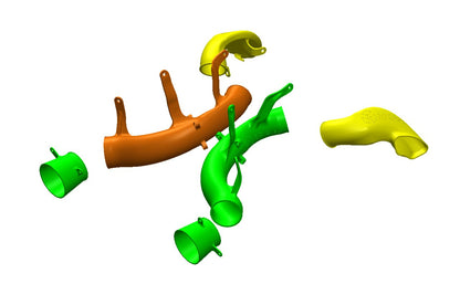 Honda Fit GK5 Brake Ducts Kit
