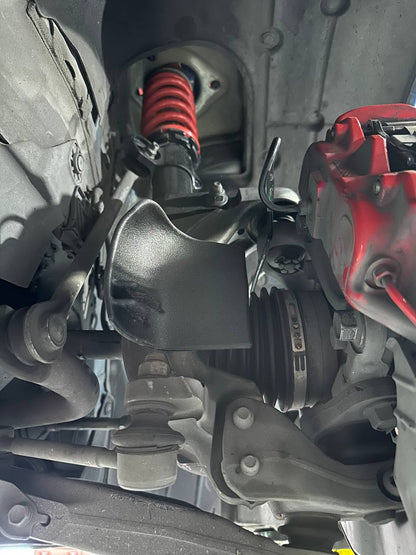 Bolt-On FL5 Style front brake cooling plate ducts upgrade for FK8